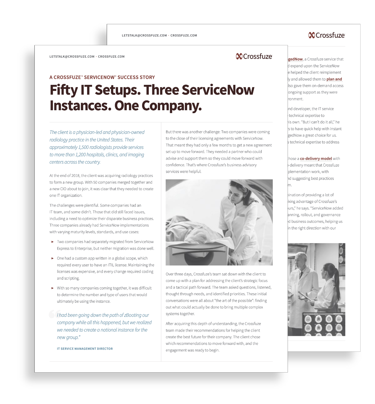 Fifty IT Setups Case Study - Crossfuze
